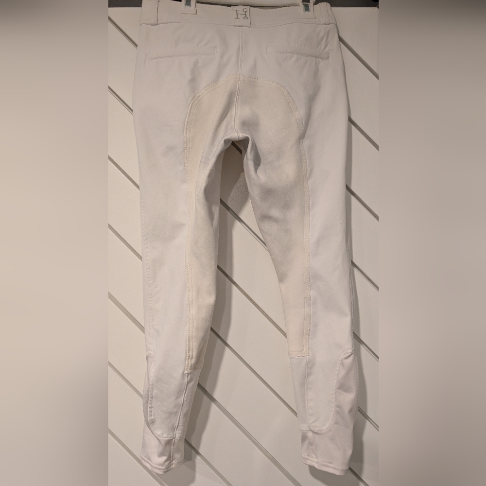 Hadley by Smartpak White Full Seat English Breeches - Picture 8 of 8